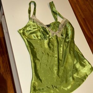 Vintage green camisole
